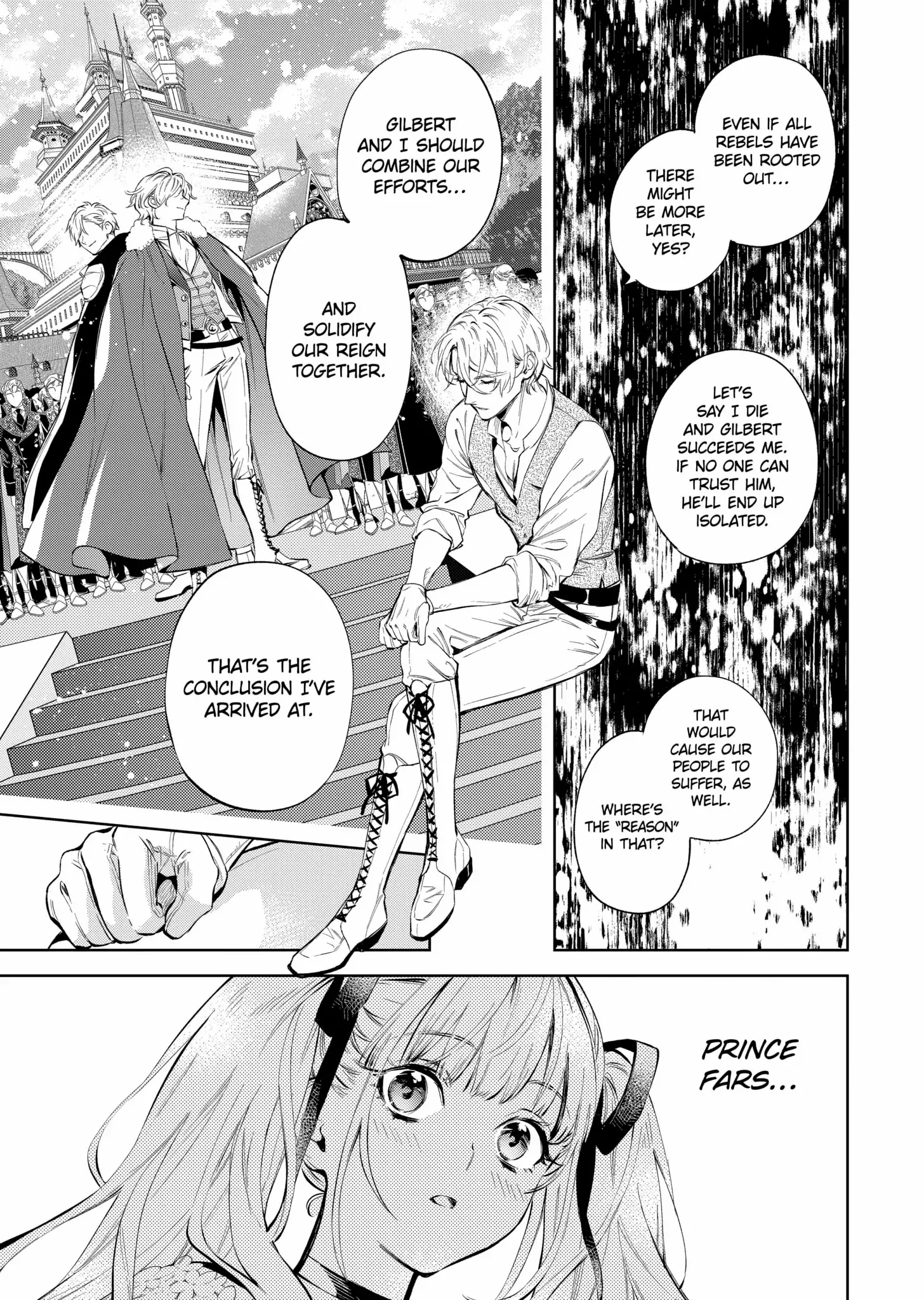 Villain Lady Wishes To Be Like Nightingale chapter 19.1 - page 12