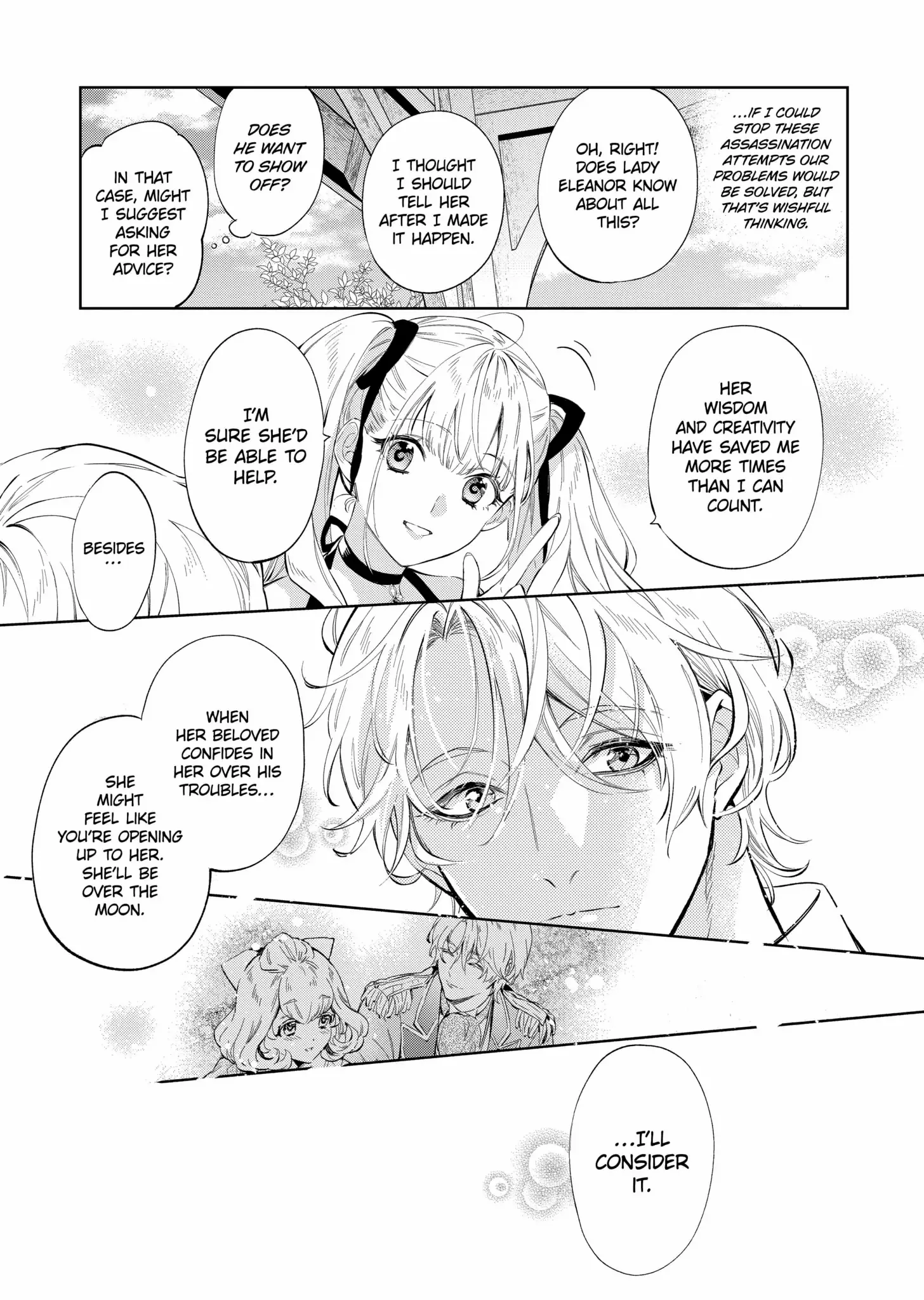 Villain Lady Wishes To Be Like Nightingale chapter 19.1 - page 14