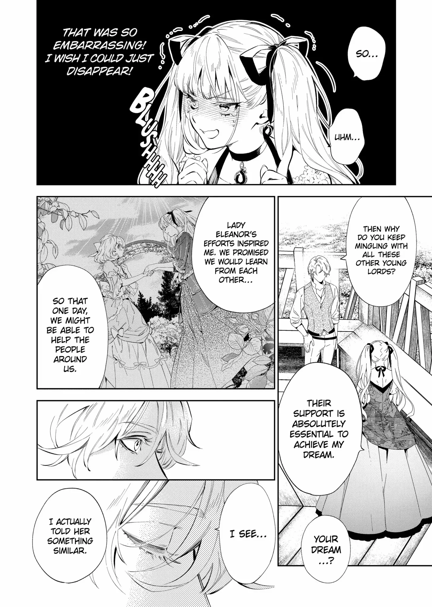 Villain Lady Wishes To Be Like Nightingale chapter 19.1 - page 6