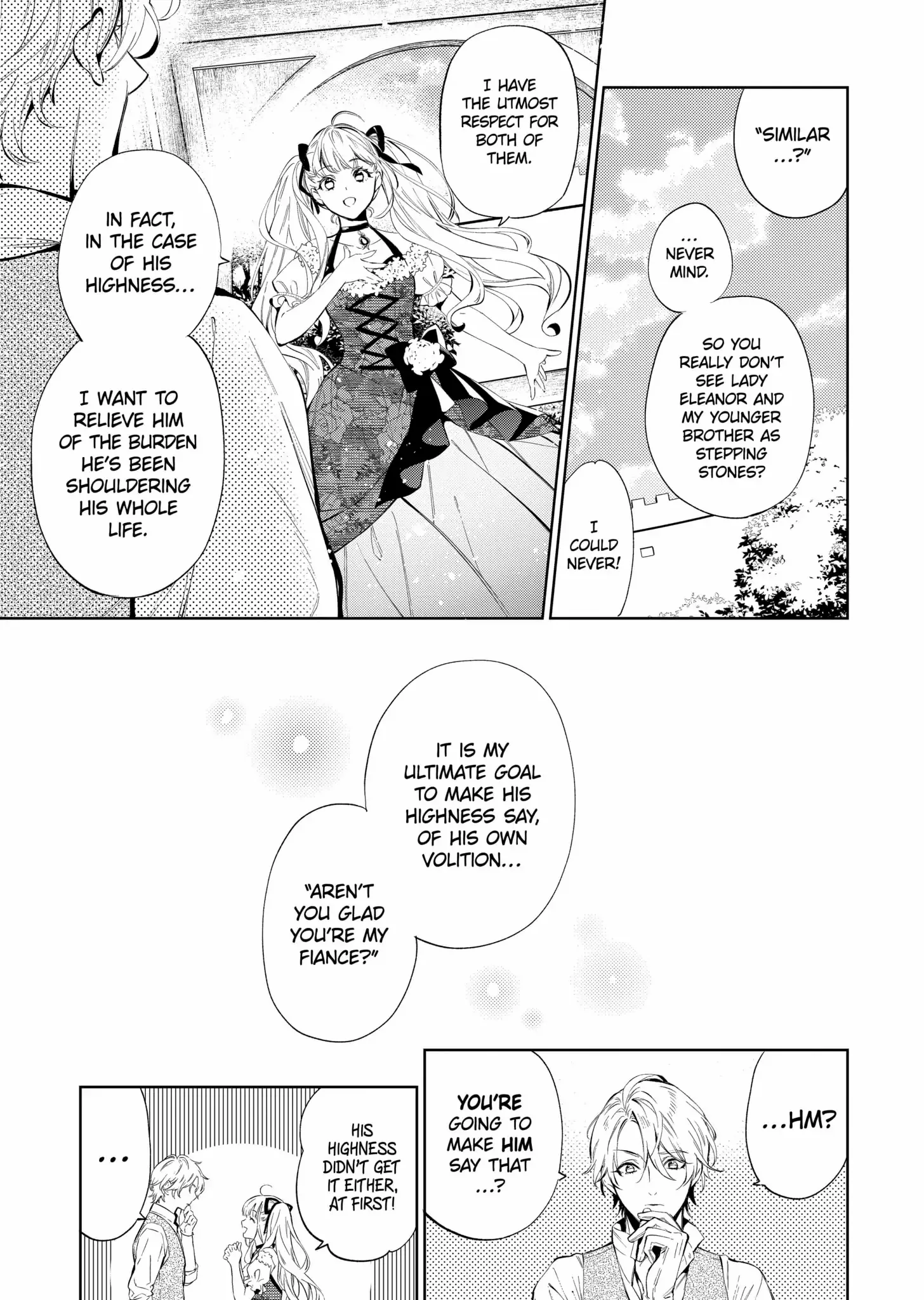 Villain Lady Wishes To Be Like Nightingale chapter 19.1 - page 7