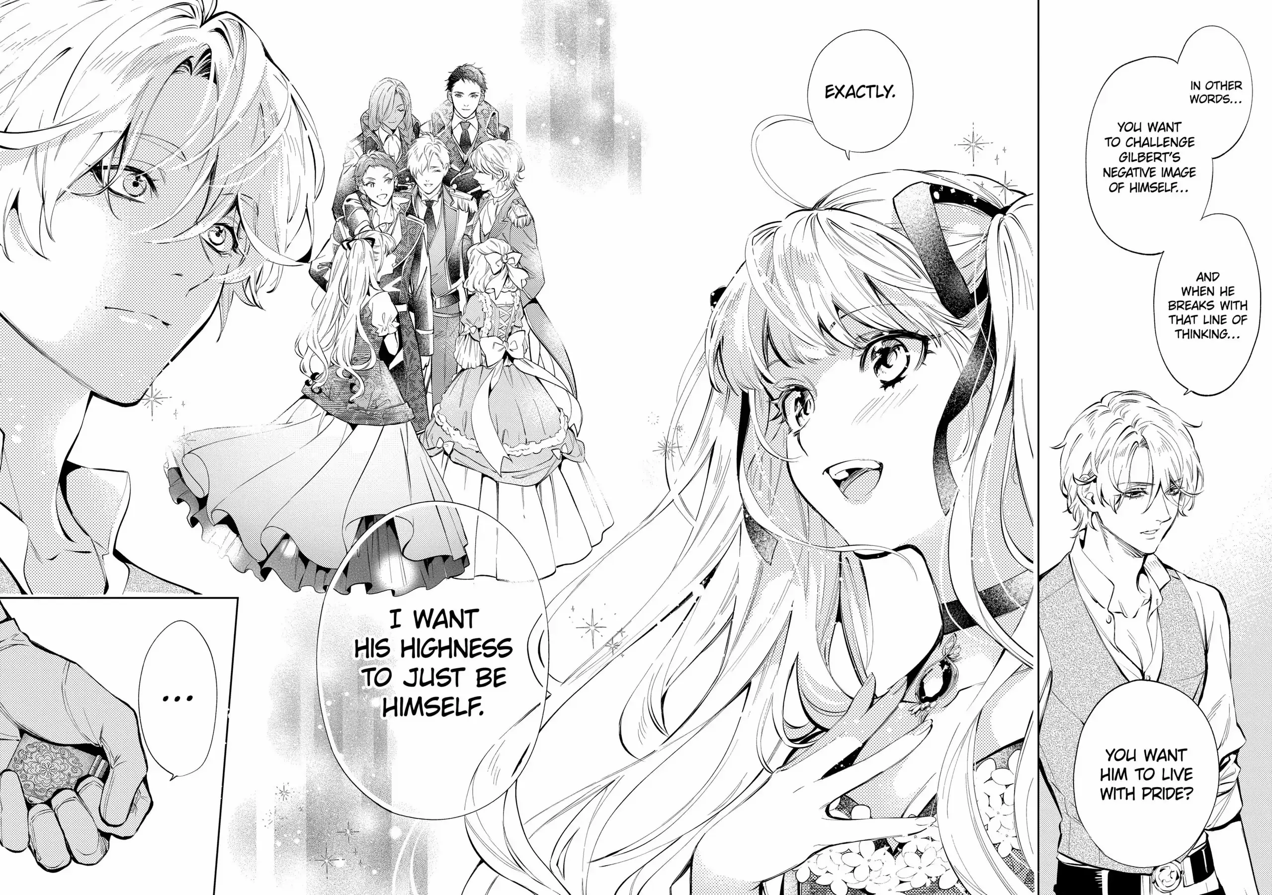 Villain Lady Wishes To Be Like Nightingale chapter 19.1 - page 8