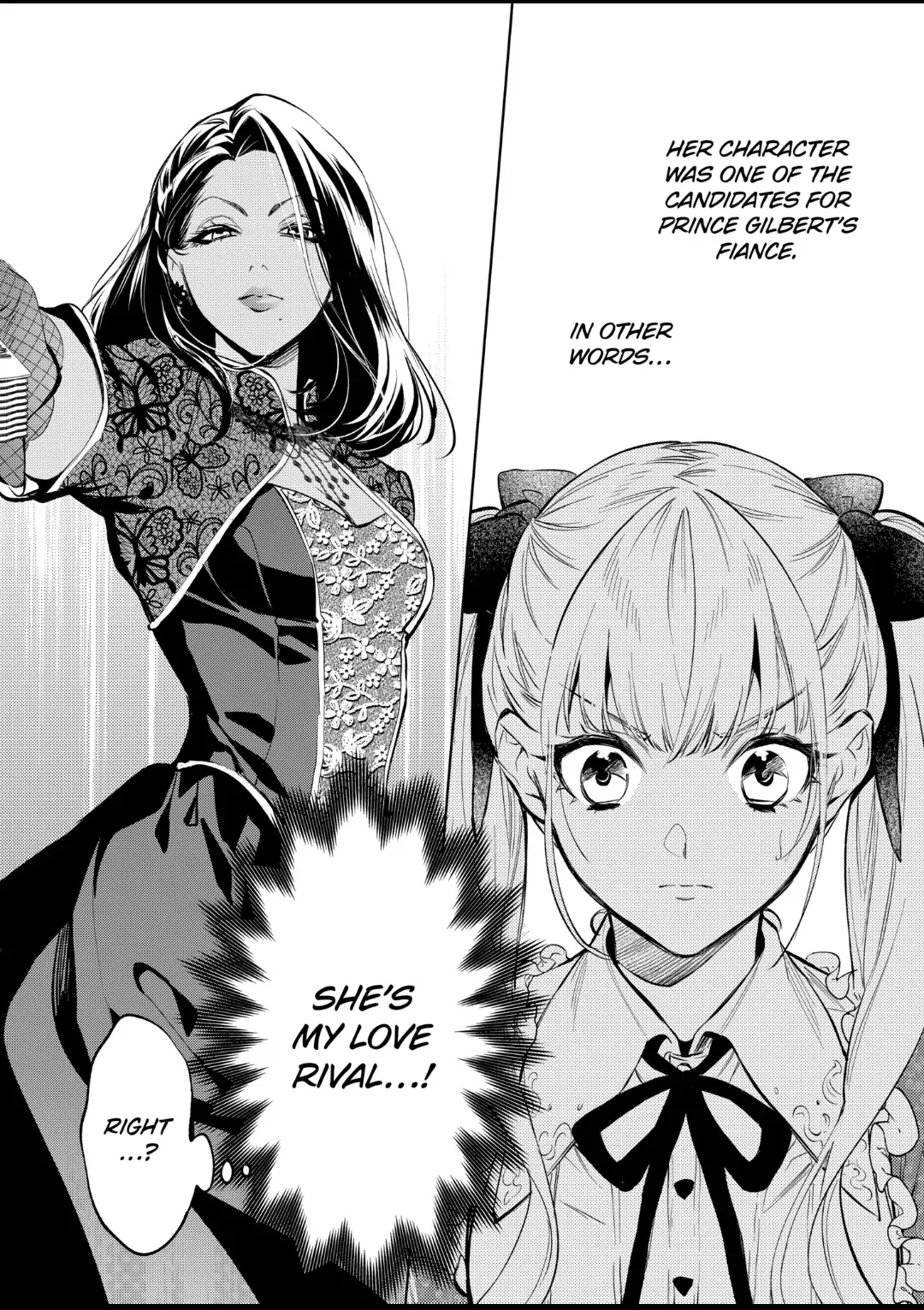 Villain Lady Wishes To Be Like Nightingale chapter 20.1 - page 1