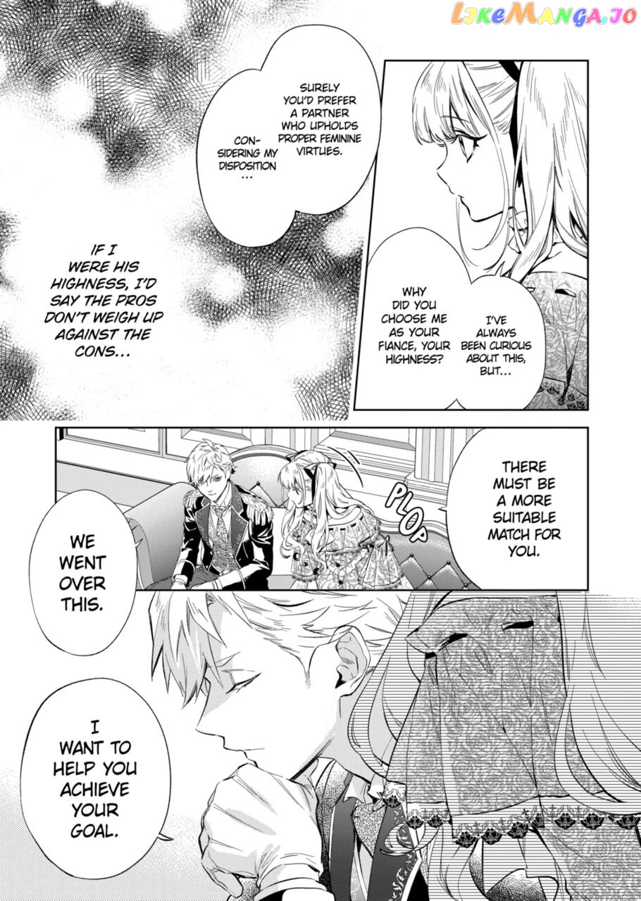Villain Lady Wishes To Be Like Nightingale chapter 12.2 - page 3