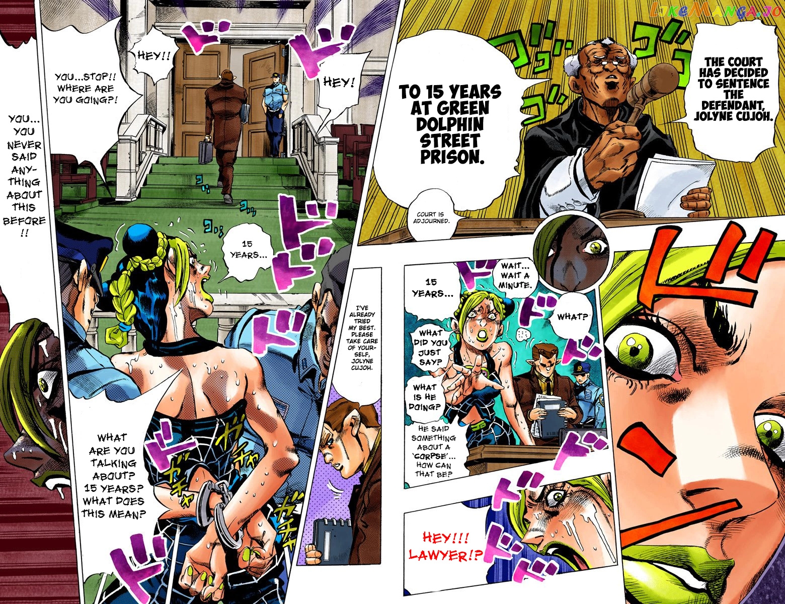 Jojo's Bizarre Adventure Part 6: Stone Ocean chapter 2 - page 23