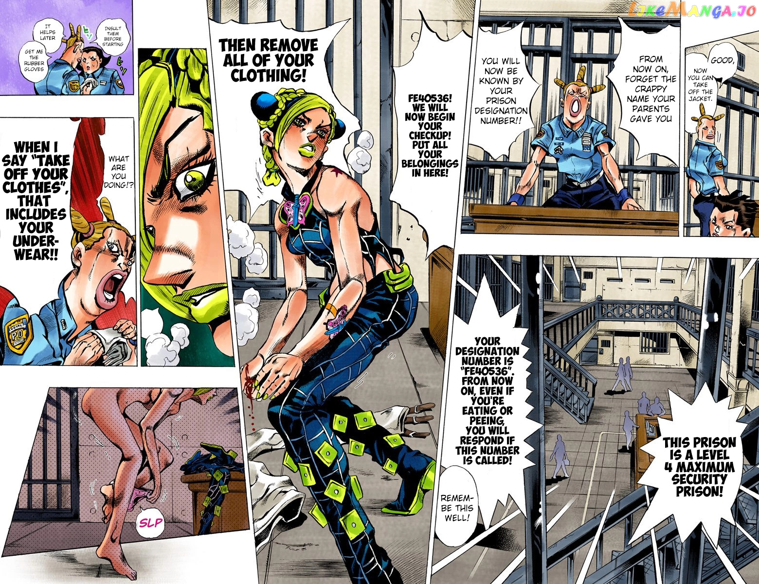 Jojo's Bizarre Adventure Part 6: Stone Ocean chapter 3 - page 6