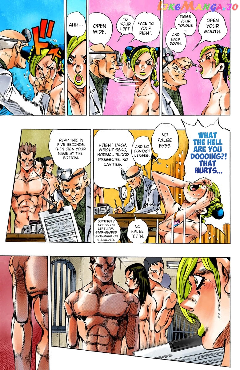 Jojo's Bizarre Adventure Part 6: Stone Ocean chapter 3 - page 8
