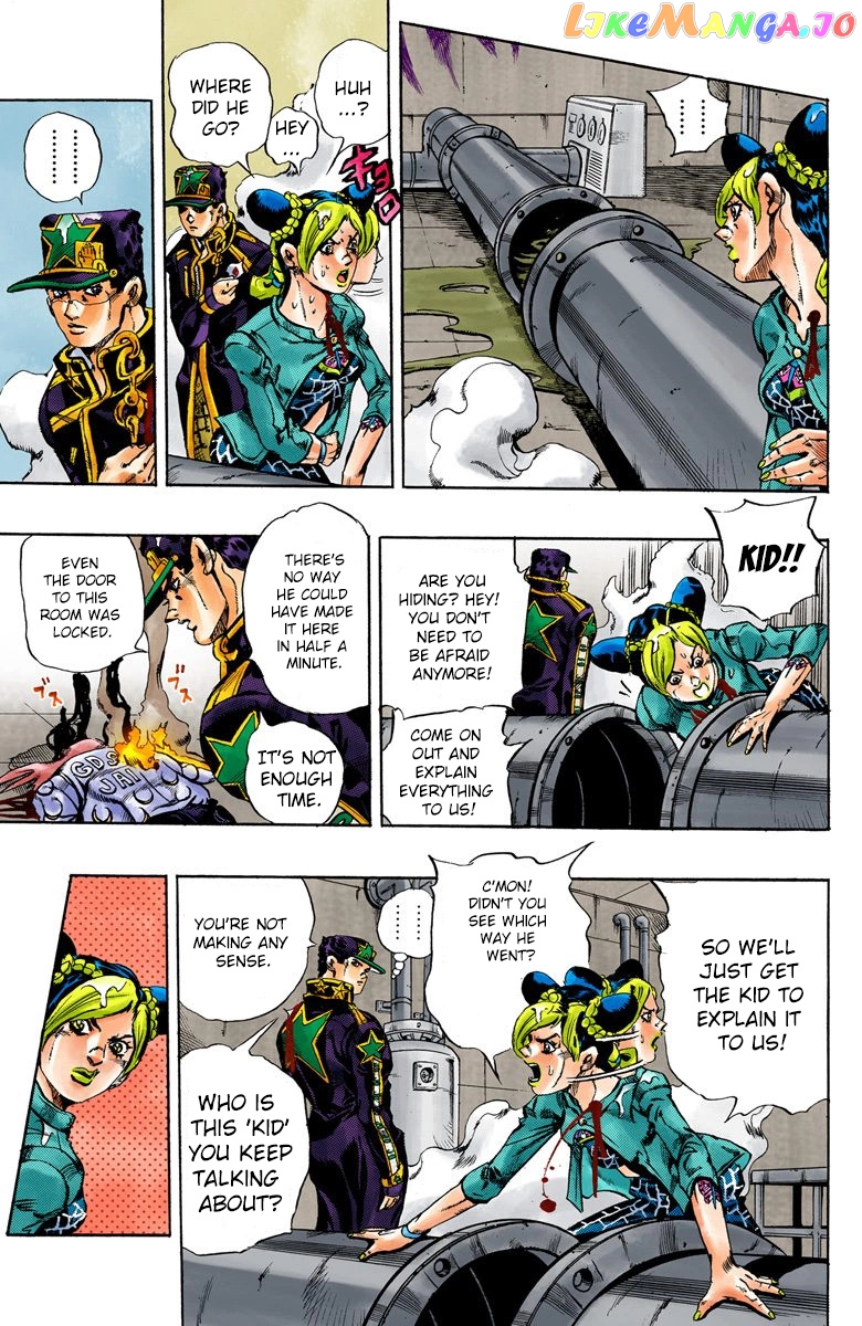 Jojo's Bizarre Adventure Part 6: Stone Ocean chapter 16 - page 11
