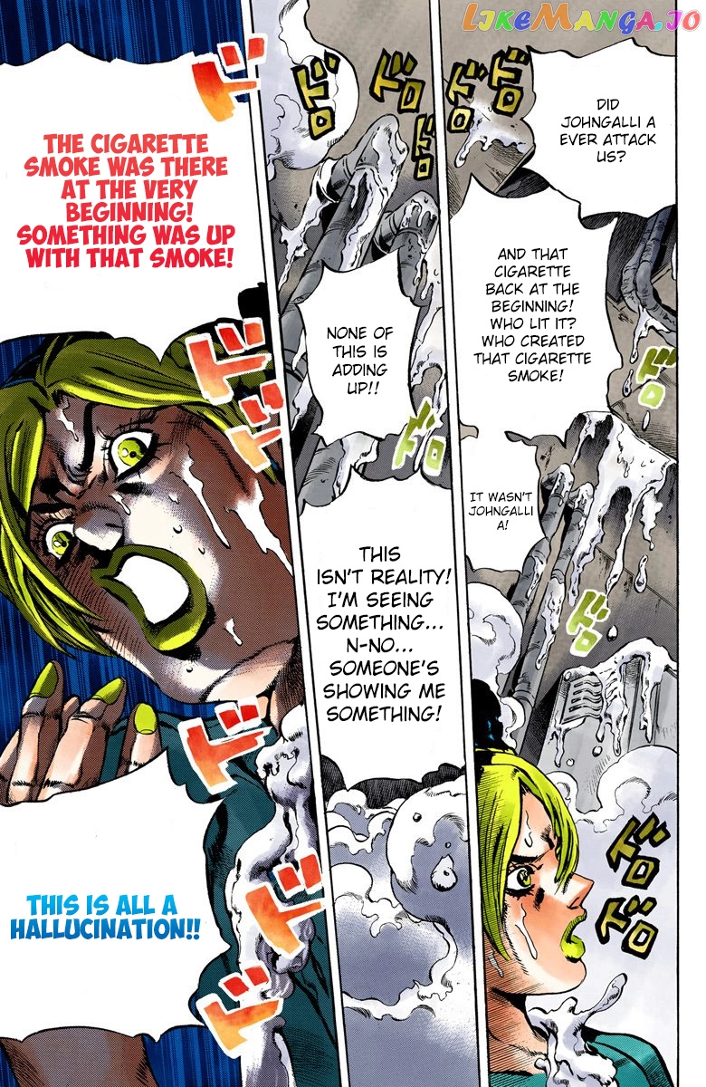 Jojo's Bizarre Adventure Part 6: Stone Ocean chapter 16 - page 17