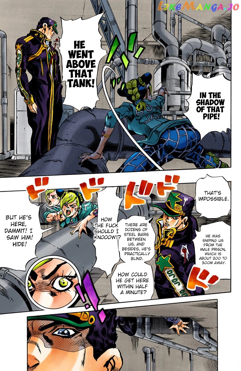 Jojo's Bizarre Adventure Part 6: Stone Ocean chapter 16 - page 7
