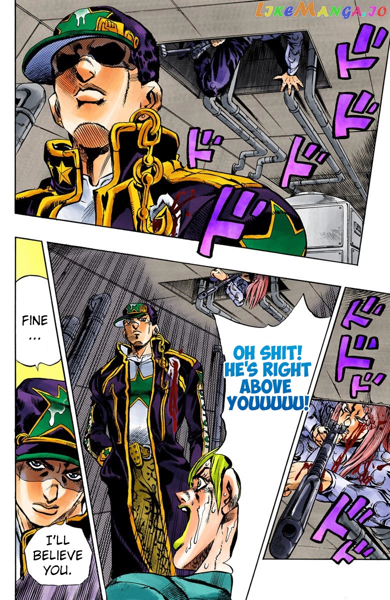 Jojo's Bizarre Adventure Part 6: Stone Ocean chapter 16 - page 8
