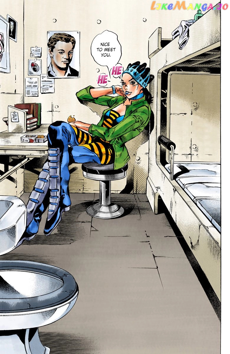 Jojo's Bizarre Adventure Part 6: Stone Ocean chapter 4 - page 12