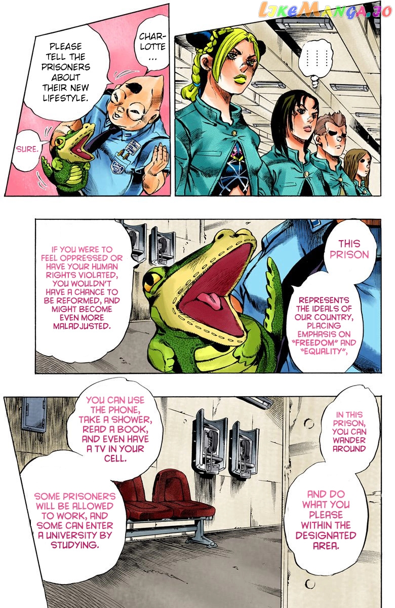 Jojo's Bizarre Adventure Part 6: Stone Ocean chapter 4 - page 5
