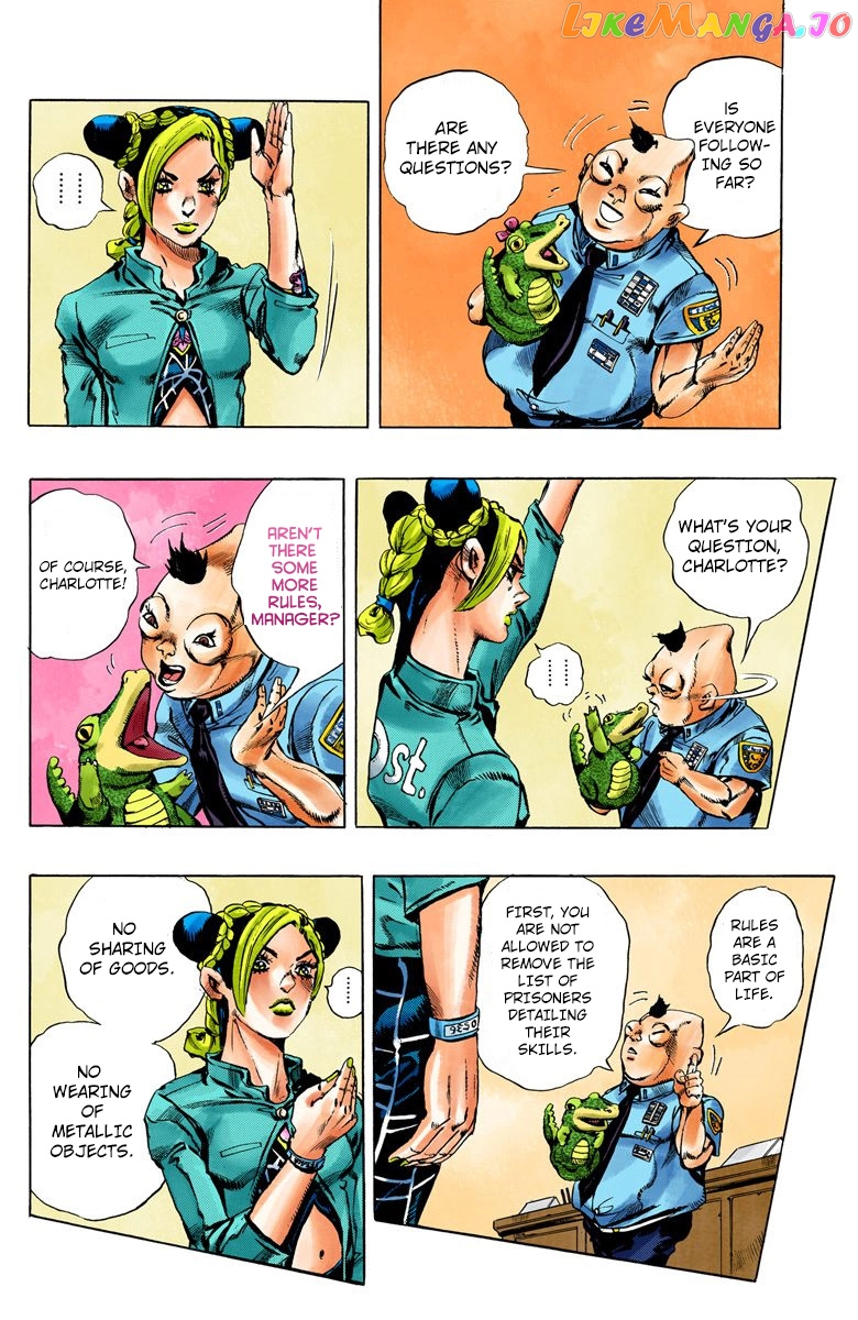 Jojo's Bizarre Adventure Part 6: Stone Ocean chapter 4 - page 6