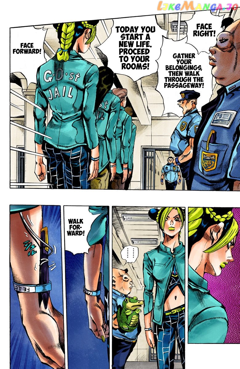 Jojo's Bizarre Adventure Part 6: Stone Ocean chapter 4 - page 8