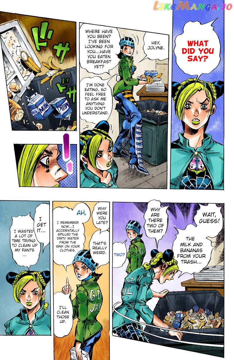 Jojo's Bizarre Adventure Part 6: Stone Ocean chapter 5 - page 8