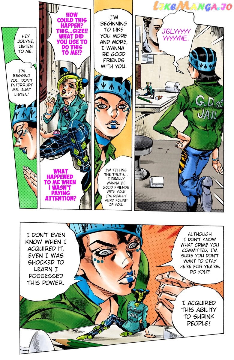Jojo's Bizarre Adventure Part 6: Stone Ocean chapter 6 - page 10