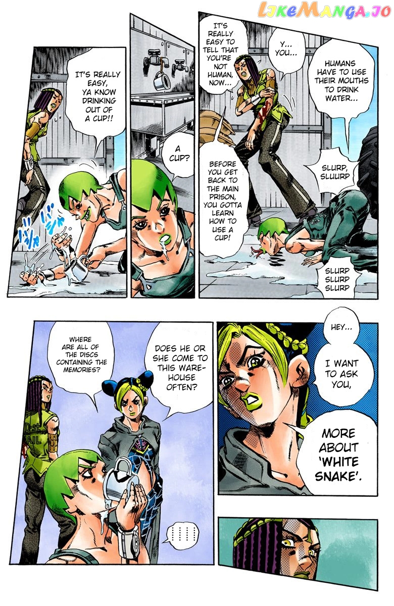 Jojo's Bizarre Adventure Part 6: Stone Ocean chapter 33 - page 10