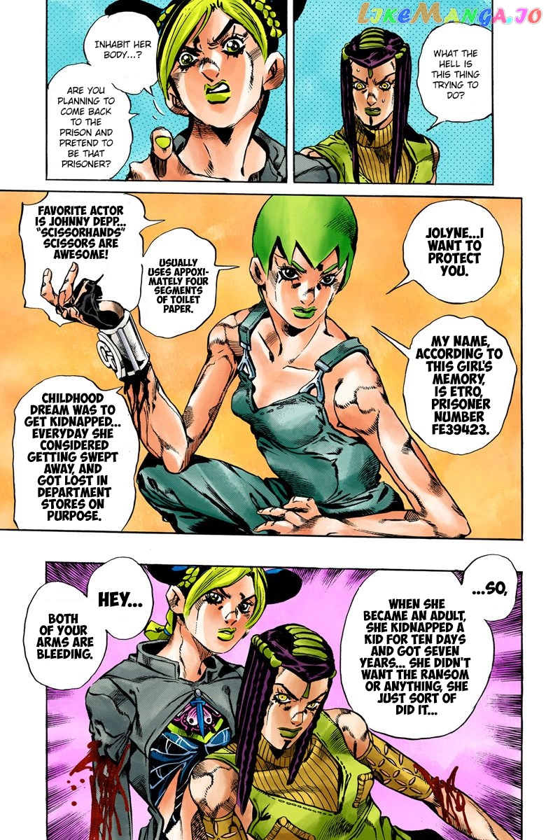 Jojo's Bizarre Adventure Part 6: Stone Ocean chapter 33 - page 8