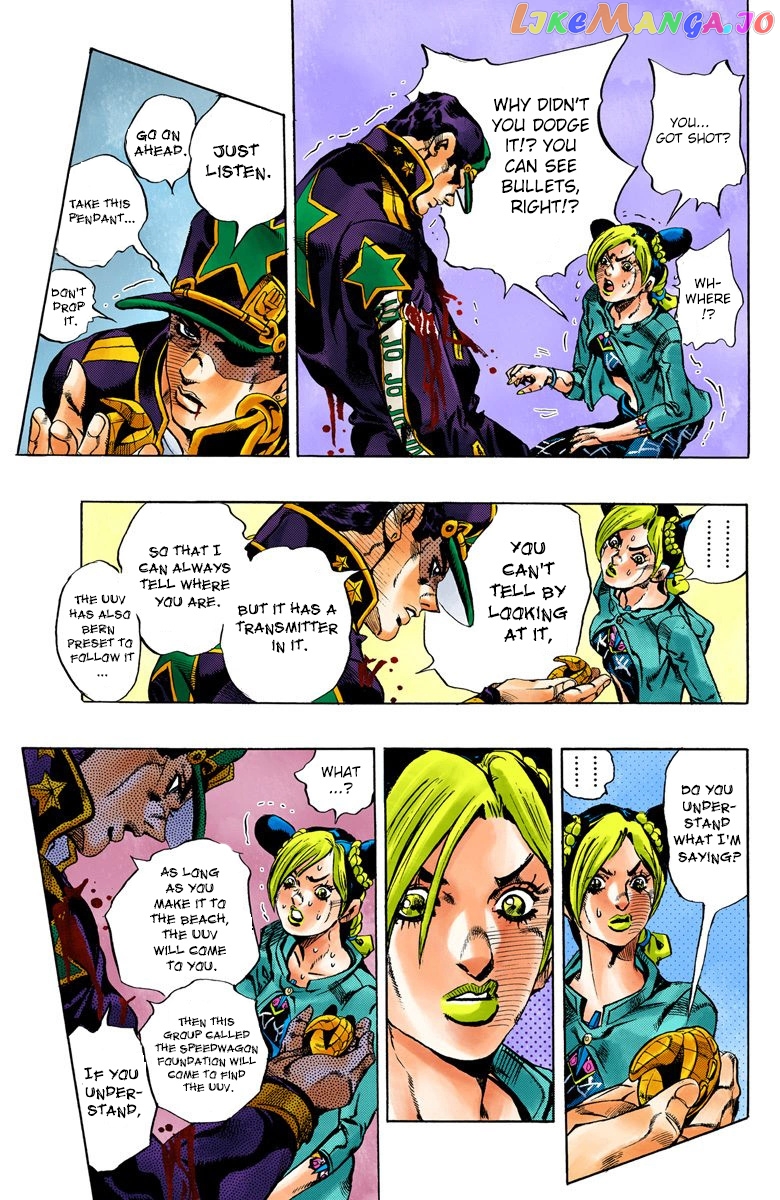 Jojo's Bizarre Adventure Part 6: Stone Ocean chapter 19 - page 10