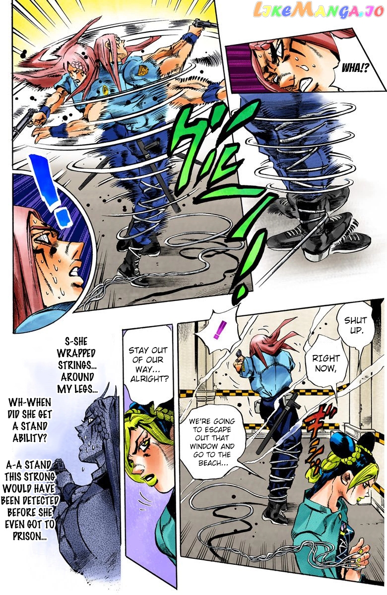 Jojo's Bizarre Adventure Part 6: Stone Ocean chapter 19 - page 17
