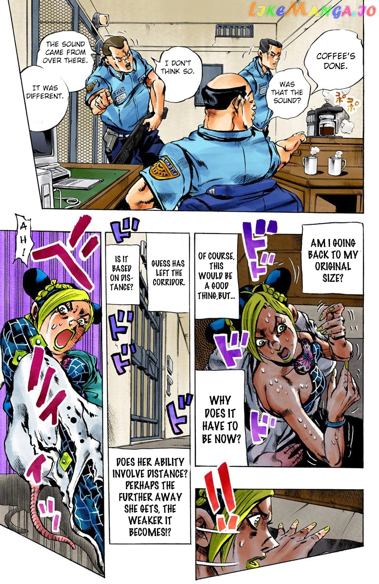 Jojo's Bizarre Adventure Part 6: Stone Ocean chapter 7 - page 14