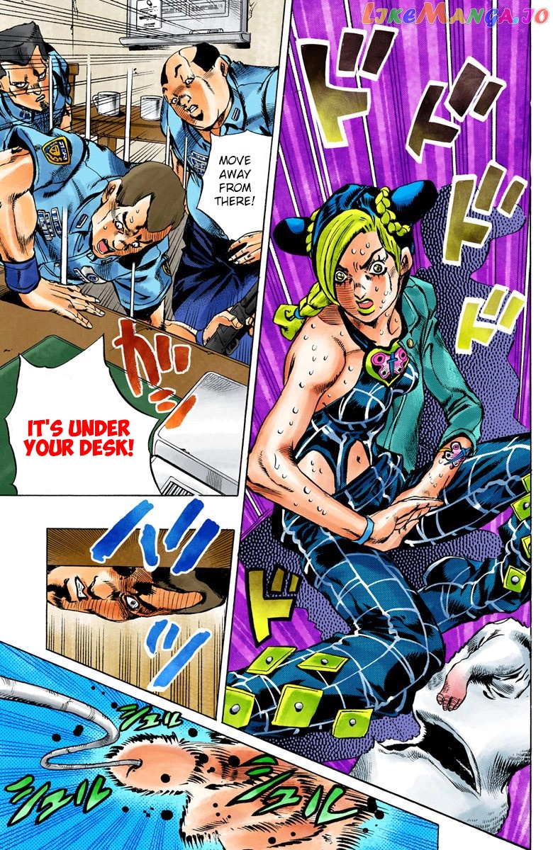 Jojo's Bizarre Adventure Part 6: Stone Ocean chapter 7 - page 16