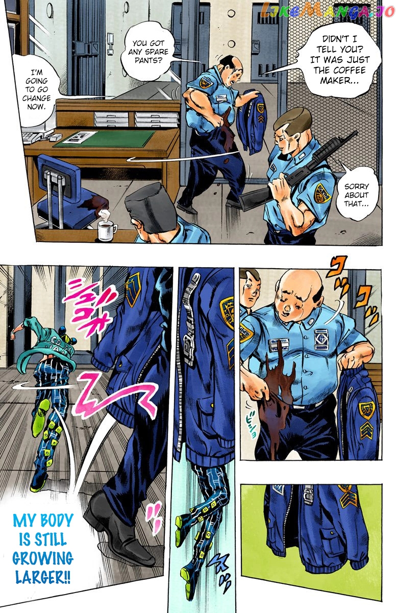Jojo's Bizarre Adventure Part 6: Stone Ocean chapter 7 - page 18