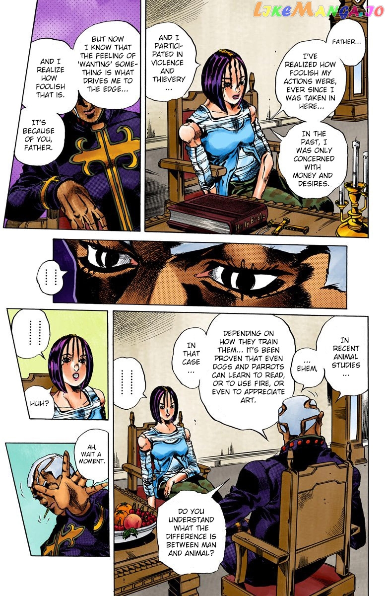 Jojo's Bizarre Adventure Part 6: Stone Ocean chapter 34 - page 12