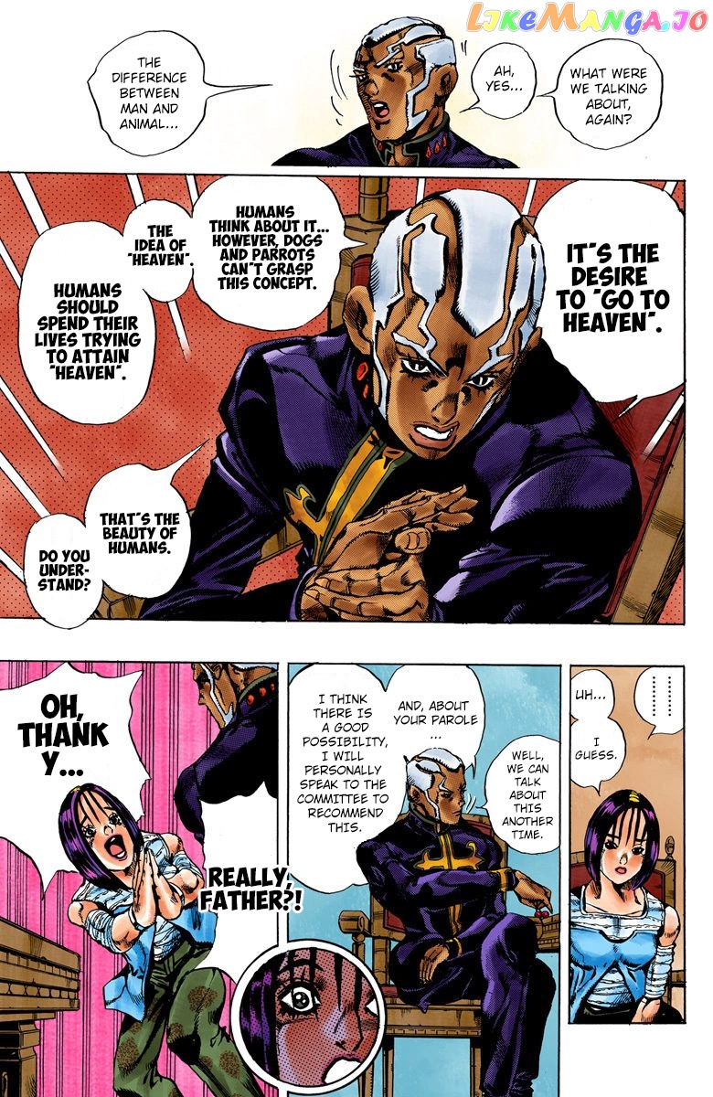 Jojo's Bizarre Adventure Part 6: Stone Ocean chapter 34 - page 14