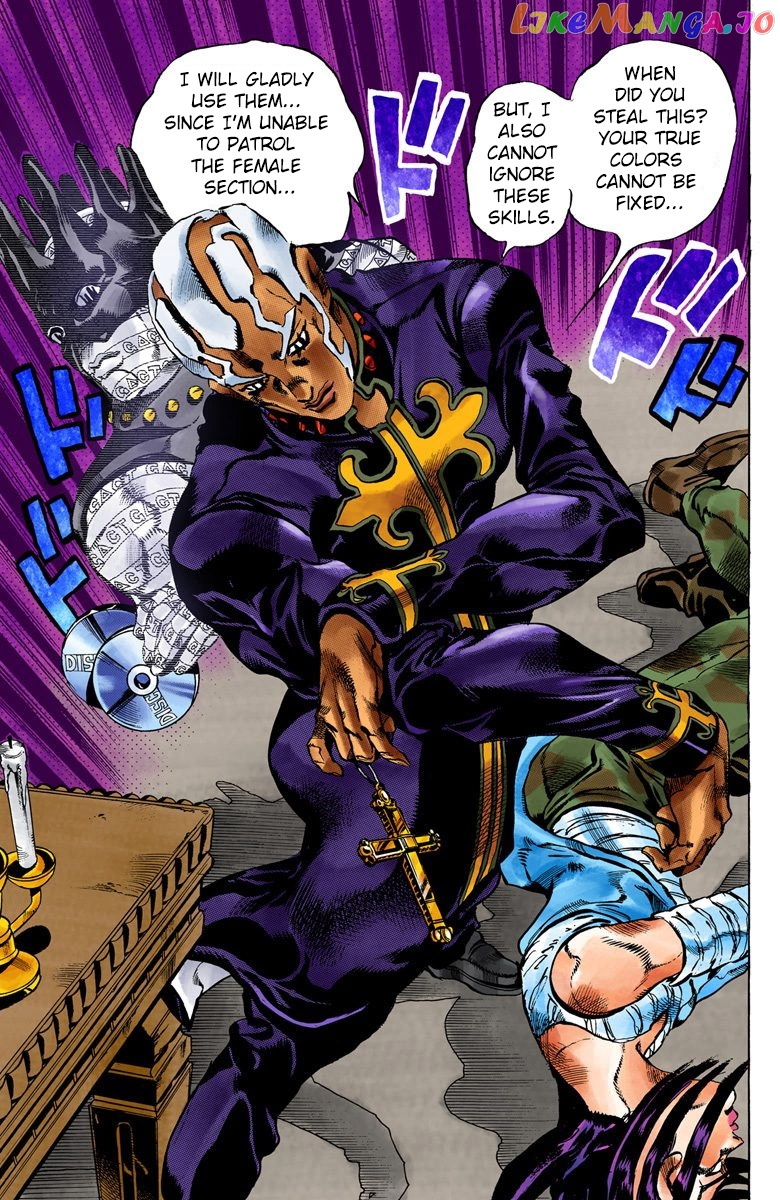 Jojo's Bizarre Adventure Part 6: Stone Ocean chapter 34 - page 16