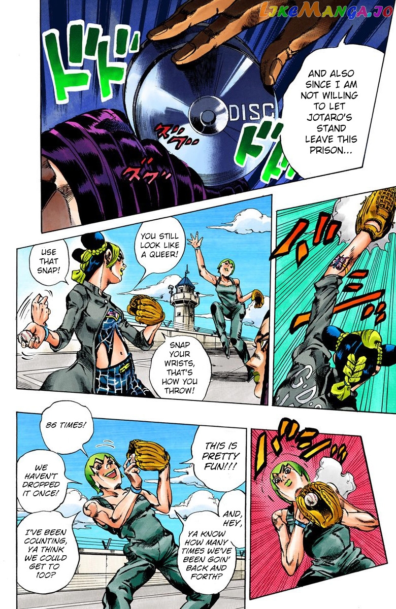 Jojo's Bizarre Adventure Part 6: Stone Ocean chapter 34 - page 17