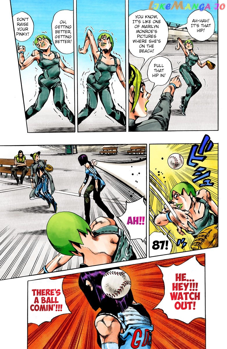 Jojo's Bizarre Adventure Part 6: Stone Ocean chapter 34 - page 18
