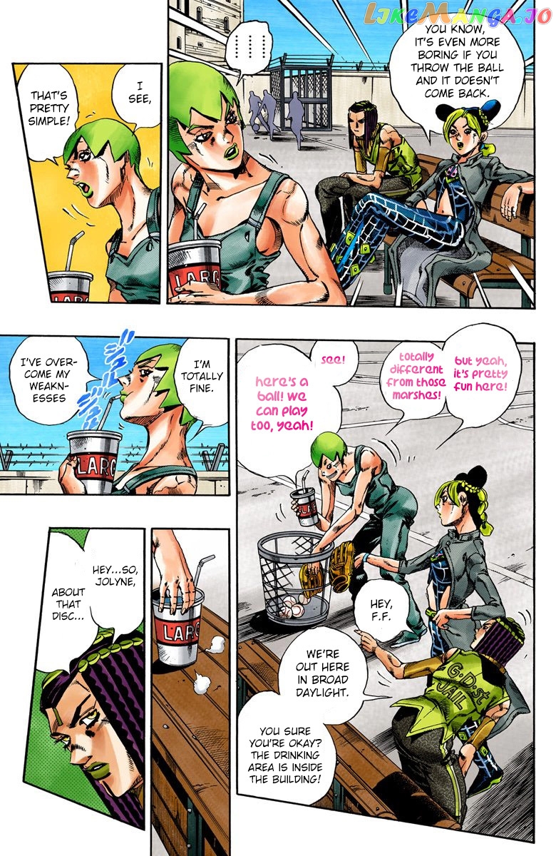 Jojo's Bizarre Adventure Part 6: Stone Ocean chapter 34 - page 4