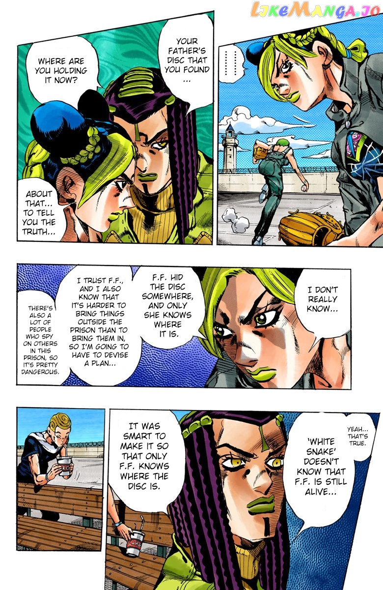 Jojo's Bizarre Adventure Part 6: Stone Ocean chapter 34 - page 5