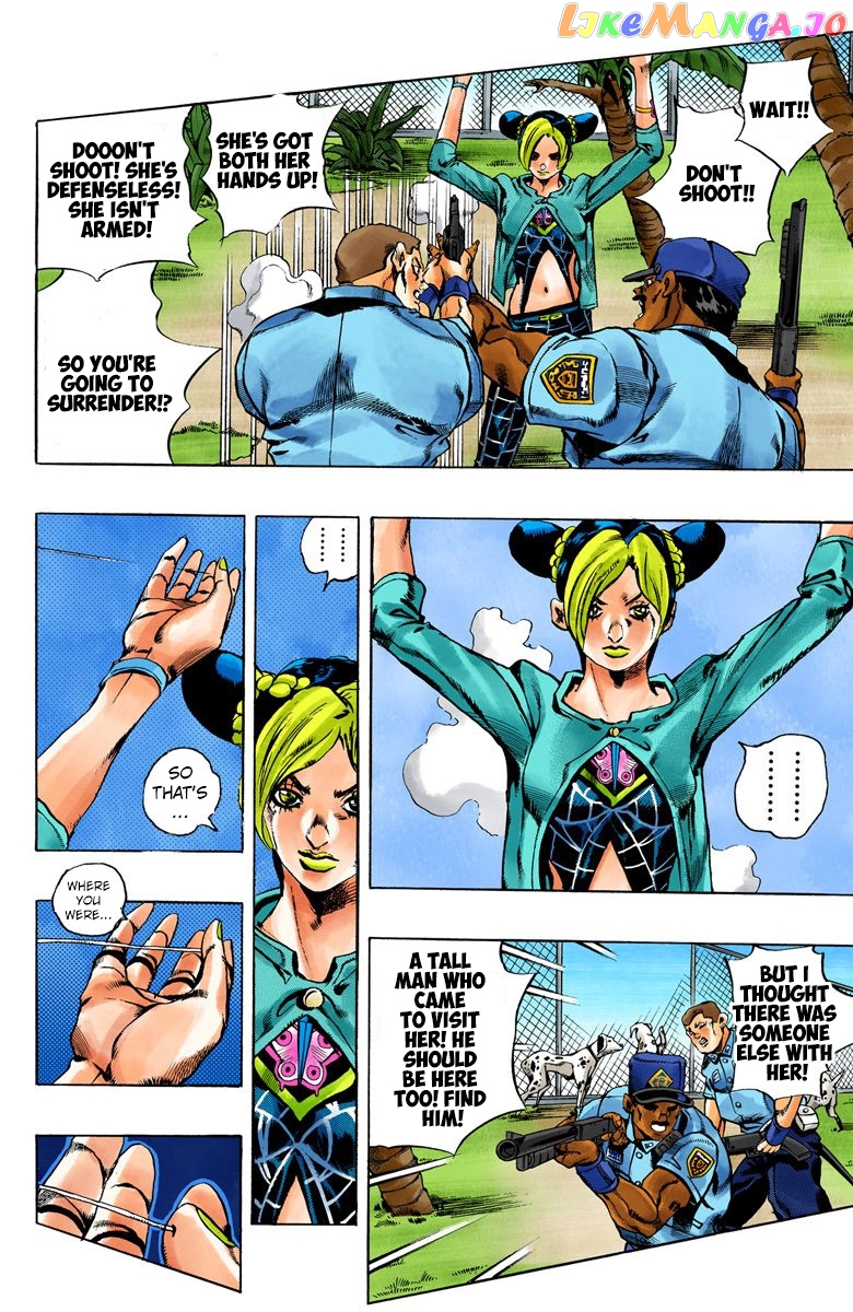 Jojo's Bizarre Adventure Part 6: Stone Ocean chapter 20 - page 12