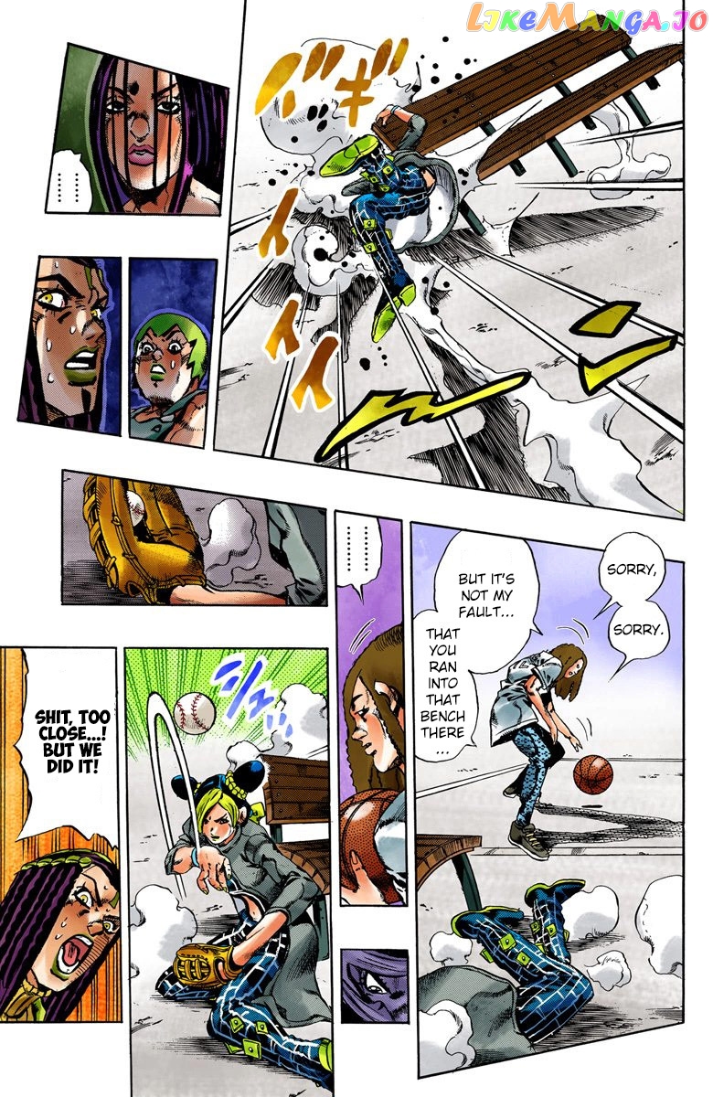 Jojo's Bizarre Adventure Part 6: Stone Ocean chapter 35 - page 17