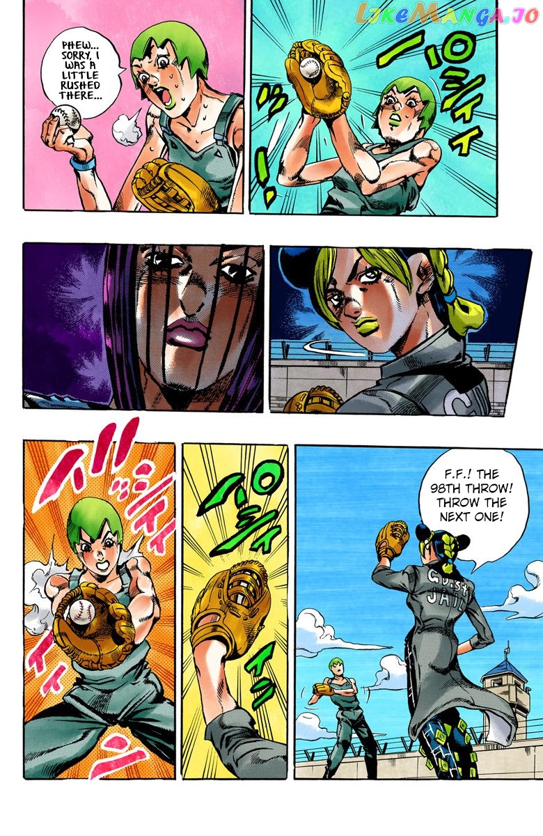 Jojo's Bizarre Adventure Part 6: Stone Ocean chapter 35 - page 18