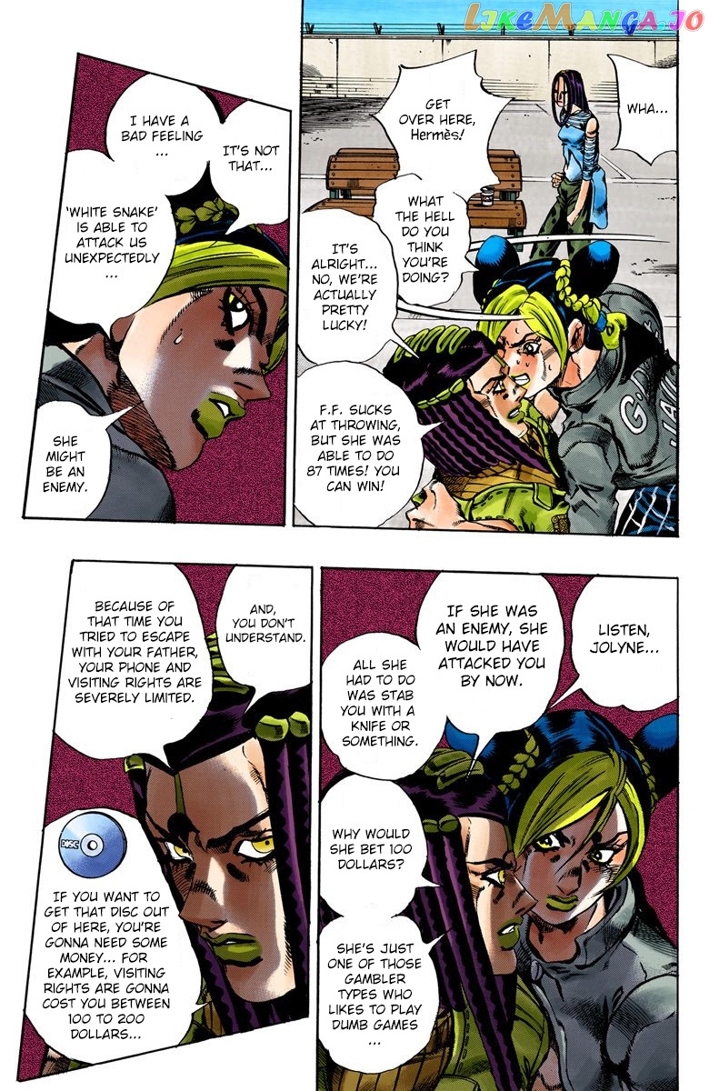 Jojo's Bizarre Adventure Part 6: Stone Ocean chapter 35 - page 5