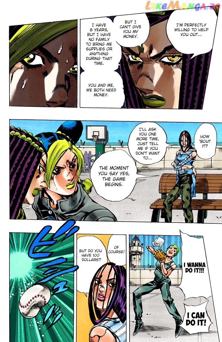 Jojo's Bizarre Adventure Part 6: Stone Ocean chapter 35 - page 6