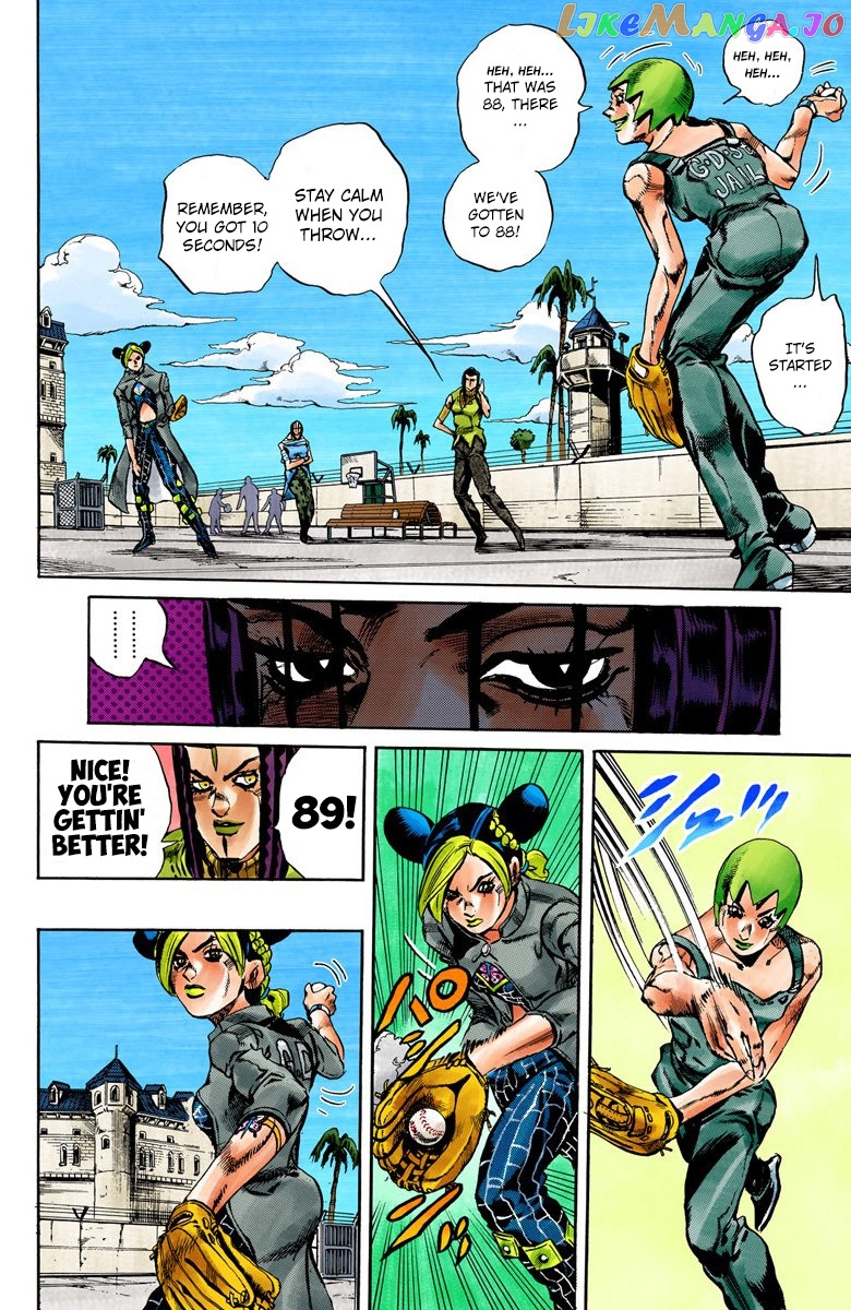 Jojo's Bizarre Adventure Part 6: Stone Ocean chapter 35 - page 8