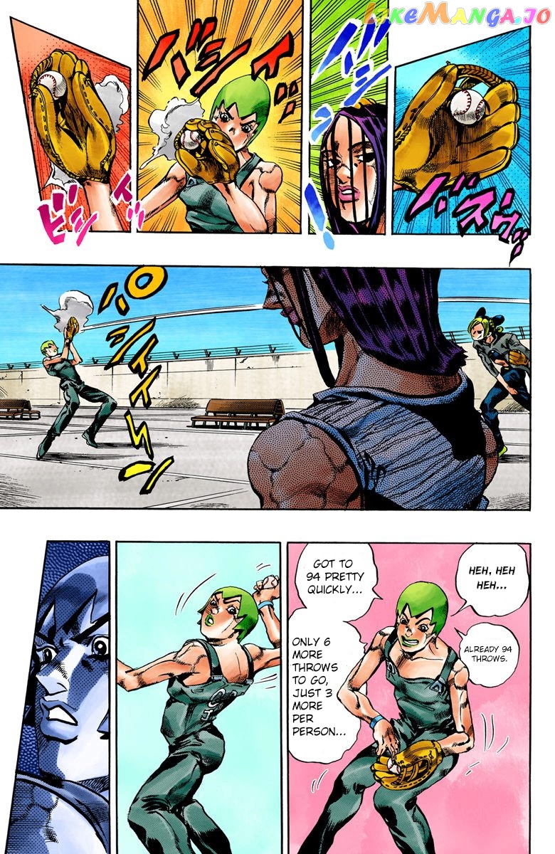Jojo's Bizarre Adventure Part 6: Stone Ocean chapter 35 - page 9