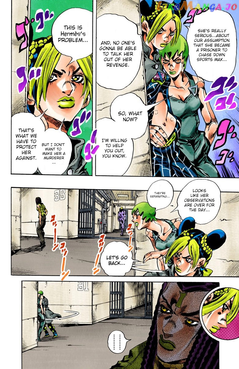 Jojo's Bizarre Adventure Part 6: Stone Ocean chapter 52 - page 6