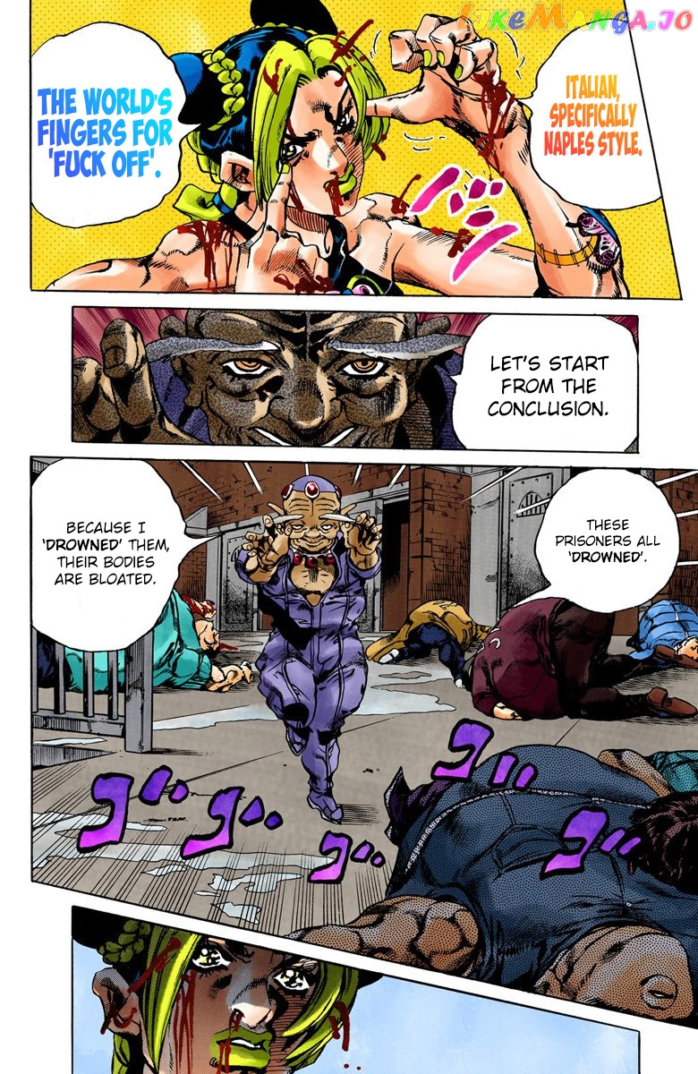 Jojo's Bizarre Adventure Part 6: Stone Ocean chapter 67 - page 8