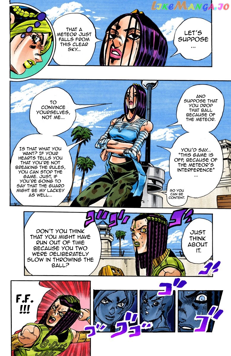 Jojo's Bizarre Adventure Part 6: Stone Ocean chapter 36 - page 9