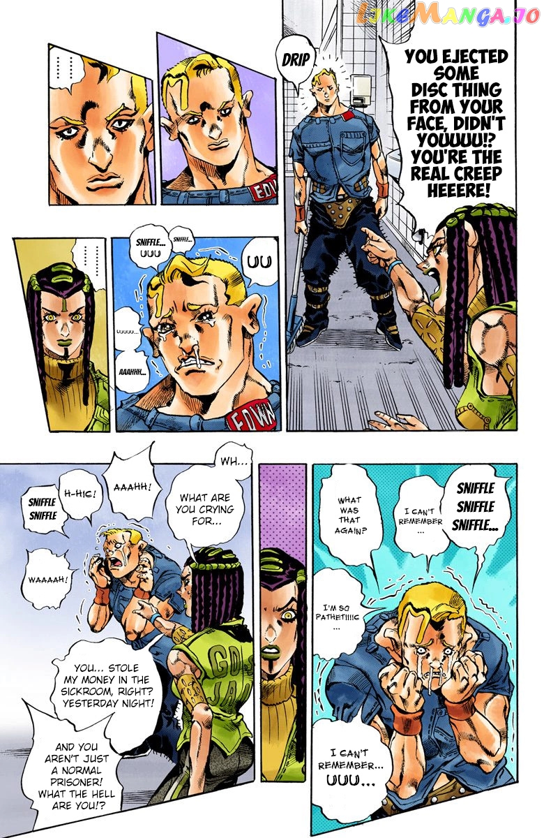 Jojo's Bizarre Adventure Part 6: Stone Ocean chapter 22 - page 16
