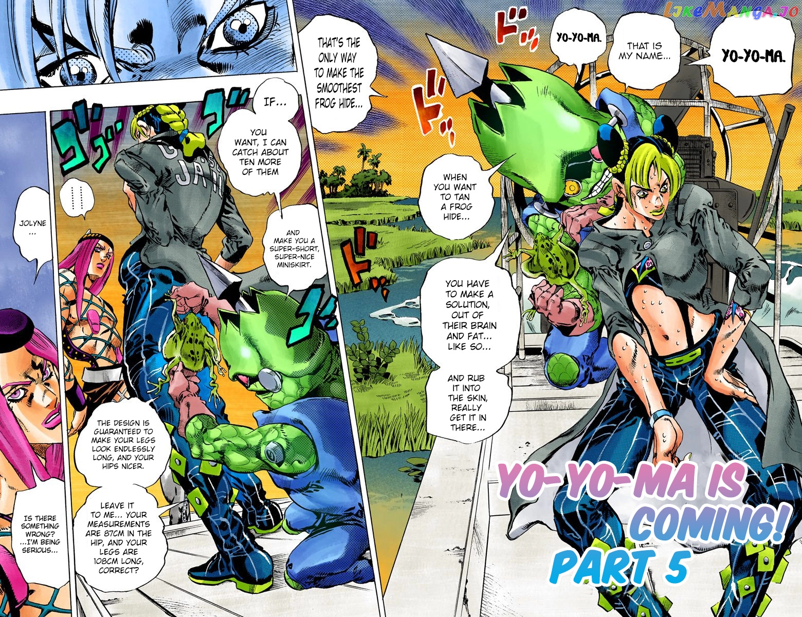 Jojo's Bizarre Adventure Part 6: Stone Ocean chapter 82 - page 3