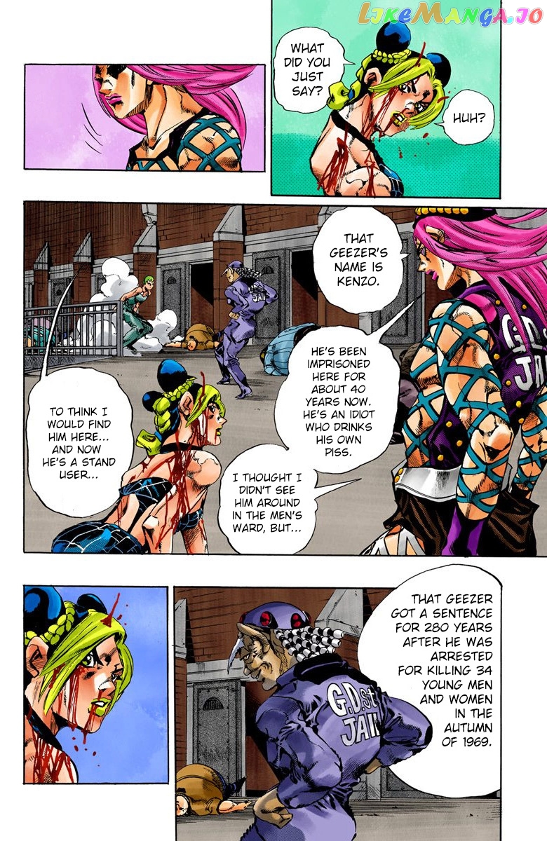 Jojo's Bizarre Adventure Part 6: Stone Ocean chapter 68 - page 12
