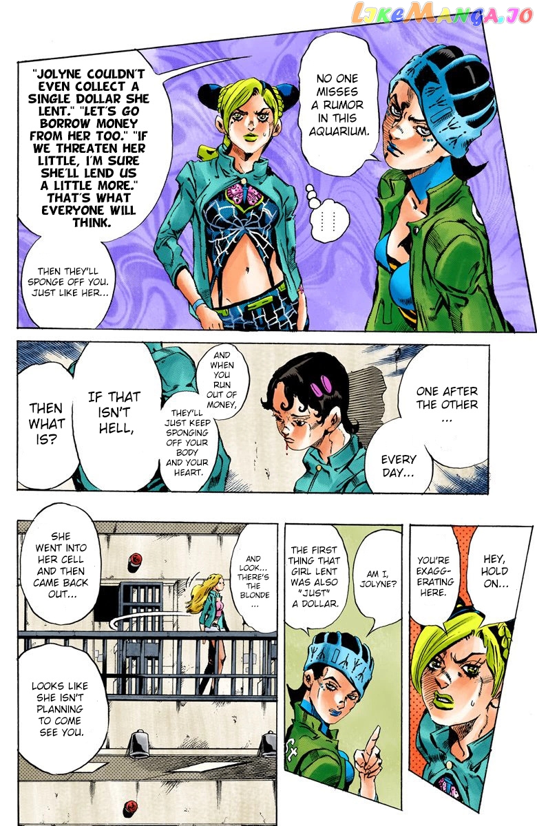 Jojo's Bizarre Adventure Part 6: Stone Ocean chapter 10 - page 11