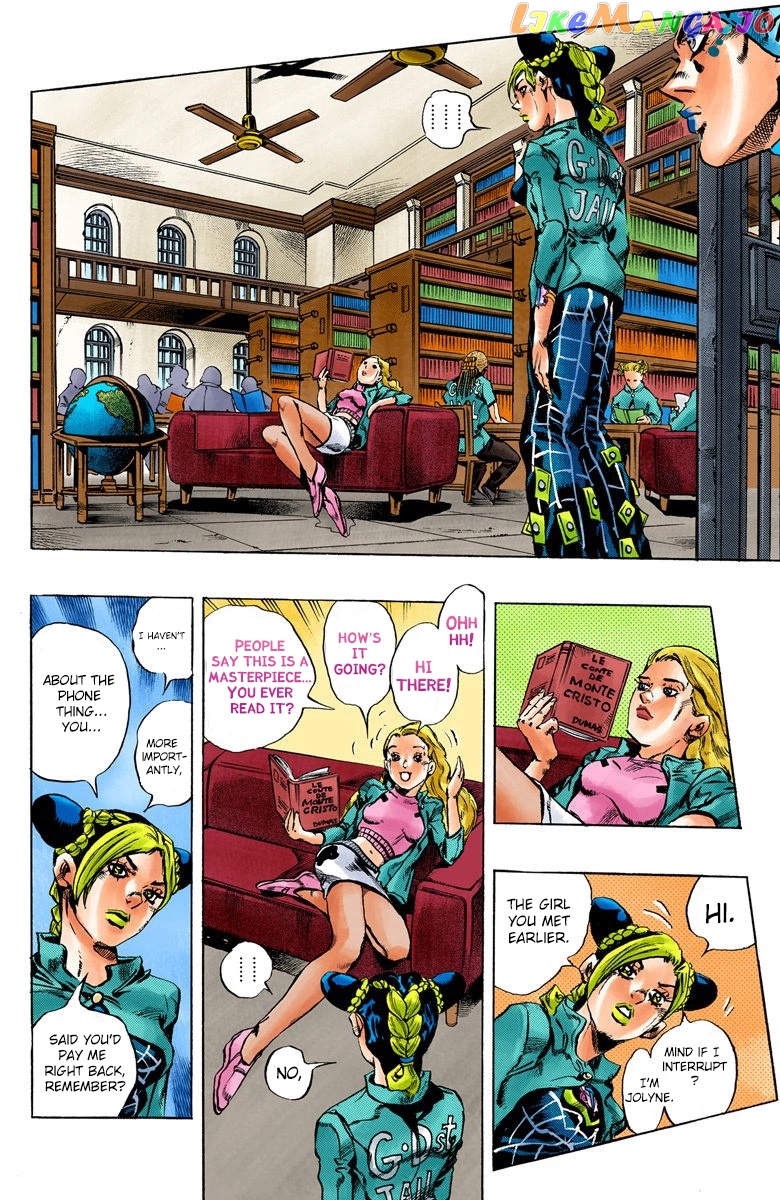 Jojo's Bizarre Adventure Part 6: Stone Ocean chapter 10 - page 13