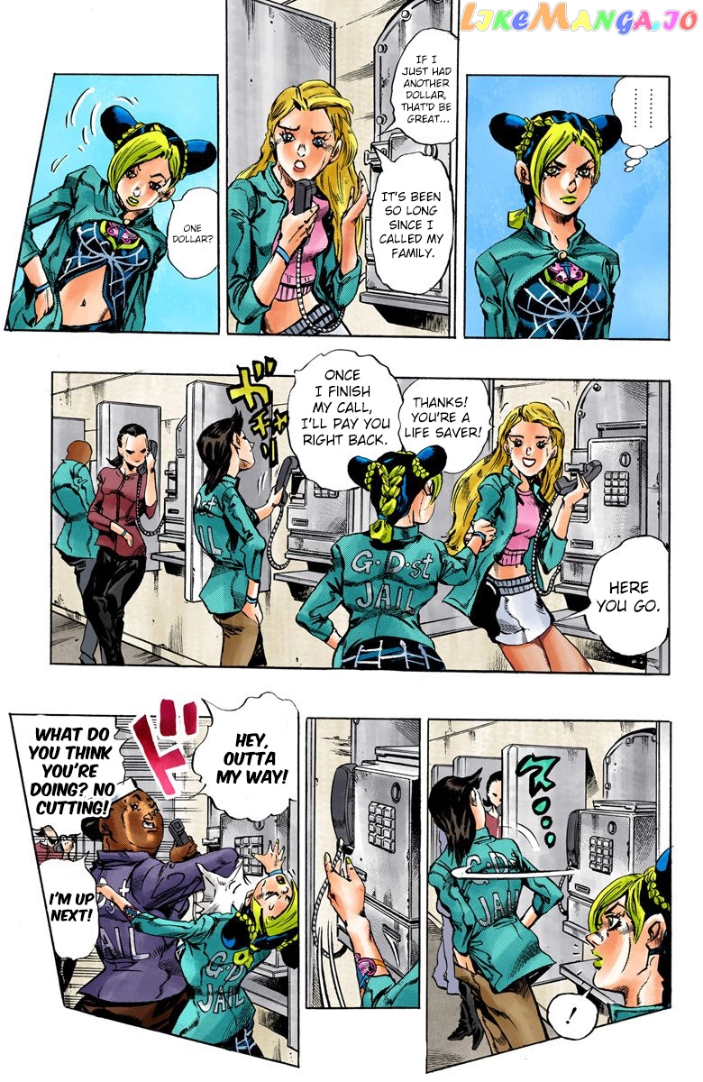 Jojo's Bizarre Adventure Part 6: Stone Ocean chapter 10 - page 6